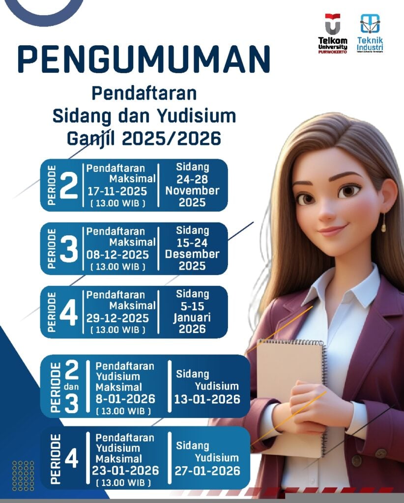 Pengumuman Pendaftaran Sidang dan Yudisium Ganjil 2025/2026​